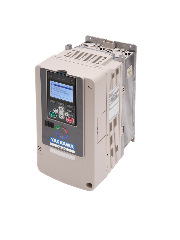 Yaskawa - GA800 AC Drive, M/N:  GA80U2169ABM, 60 HP, 169 Amps, ND, 50 HP, 145 Amps, HD, 230 VAC, IP20