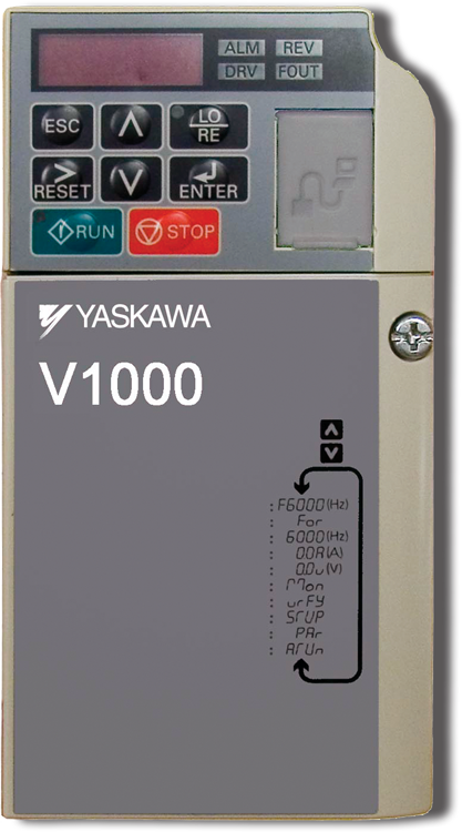 20 HP Yaskawa CIMR-VU2A0056FAA
