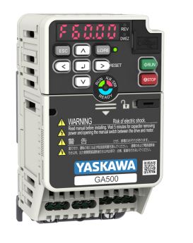 GA50UB001ABA - 1/16 HP, 1.2 Amps, Normal Duty, .17 HP, 0.8 Amps, Heavy Duty, 40 VAC, Single-Phase, IP20/Protected Chassis